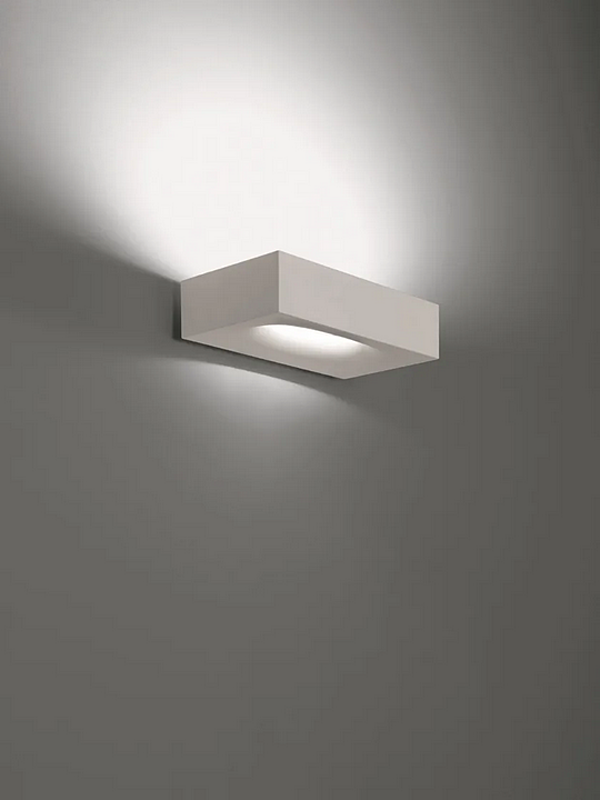 Wandlampe aus Aluminium dimmbar LED Artemide Melete 1634010A, 1633W10A, 1633010A Fabrik Artemide aus Italien. Foto №2