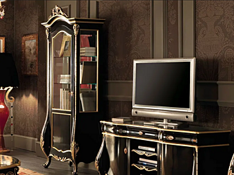 Vitrine aus Massivholz Modenese Luxury Interiors 11108 Vitrine aus Massivholz Modenese Luxury Interiors 11108 Fabrik MODENESE GASTONE aus Italien