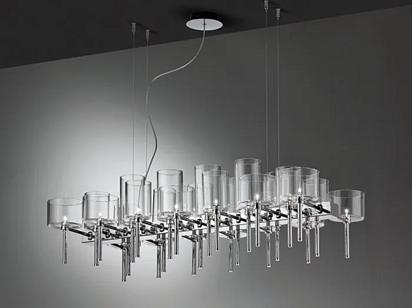 Pendelleuchte aus Glas Spillray AXOLIGHT SP SPIL 26 Fabrik Axolight aus Italien. Foto №2