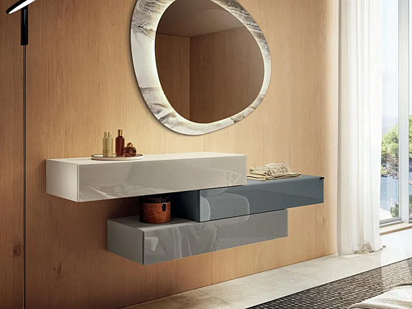 Kommode aus Holz mit 6 Schubladen LAGO 36E8 0663 0663 Fabrik LAGO aus Italien. Foto №1