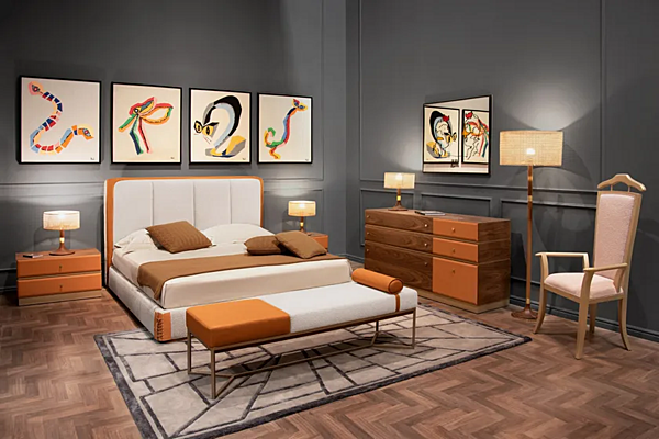 Holz Nachttisch Clarissa FORMITALIA Fabrik FORMITALIA aus Italien. Foto №8