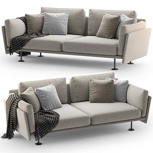 Couch TWILS Harold 355CP1N 2072C Fabrik TWILS (VENETA CUSCINI) aus Italien. Foto №2