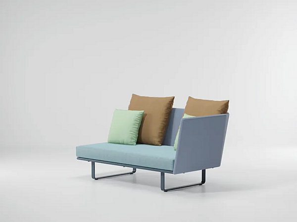 Modularer 2-Sitzer Gartensofa aus Stoff KETTAL Bitta Fabrik KETTAL aus Italien. Foto №4