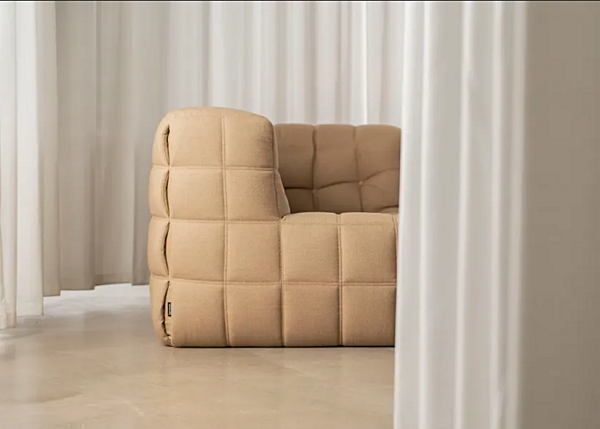 Stoffsofa mit gepolsterter Rückenlehne Kashima Ligne Roset Fabrik LIGNE ROSET aus Italien. Foto №3