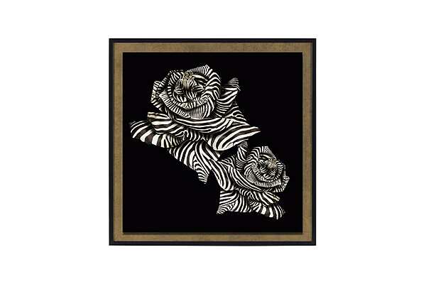 Panel, Bild ROBERTO CAVALLI ARTWORK E Fabrik ROBERTO CAVALLI aus Italien. Foto №1