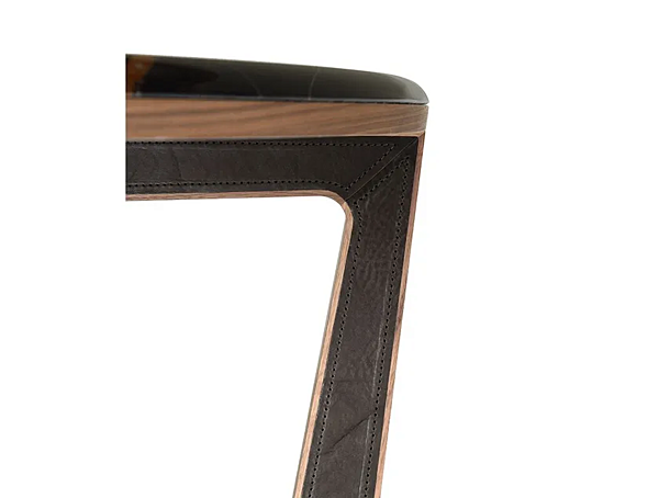 Runder Esstisch aus Marmor mit Lazy Susan I 4 Mariani Ascot Fabrik i 4 Mariani aus Italien. Foto №4