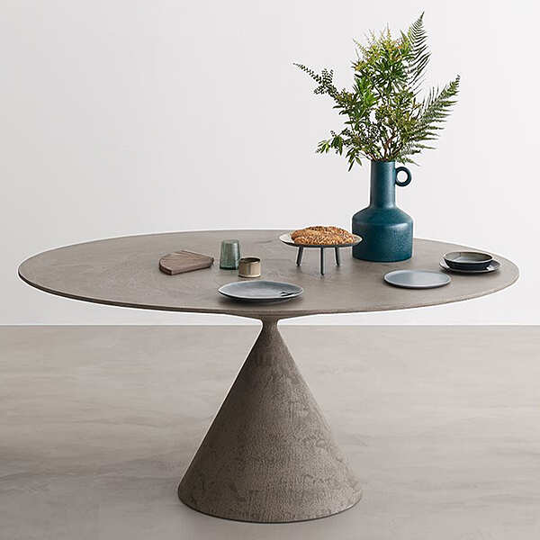 Tisch DESALTO Clay - "Concrete" finishes 697