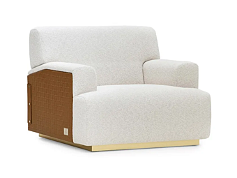 Stoffarmstuhl Bourbon FORMITALIA Fabrik FORMITALIA aus Italien