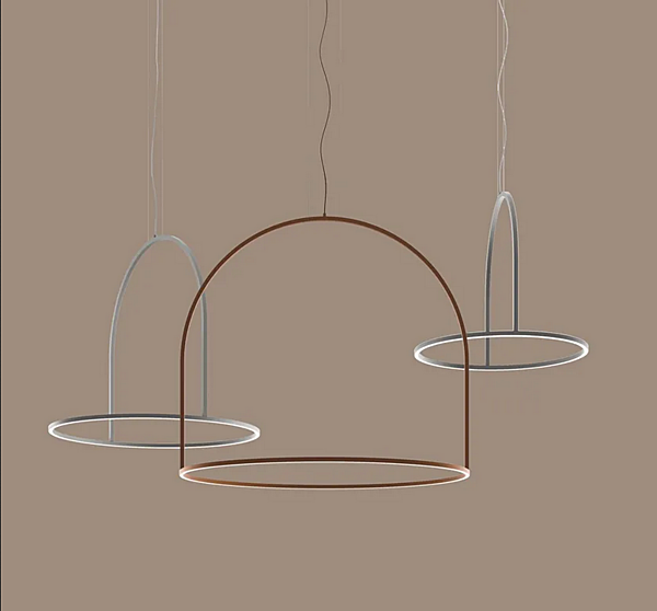 LED Pendelleuchte aus Metall U-Light AXOLIGHT Fabrik Axolight aus Italien. Foto №5