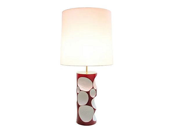 Tischlampe aus Holz AMIK BRABBU Fabrik BRABBU aus Italien. Foto №2