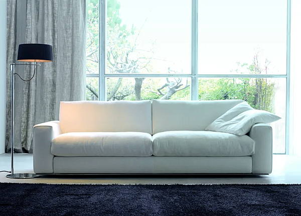 Ecksofa aus Stoff oder Leder 810 Fly VIBIEFFE Fabrik VIBIEFFE aus Italien. Foto №11