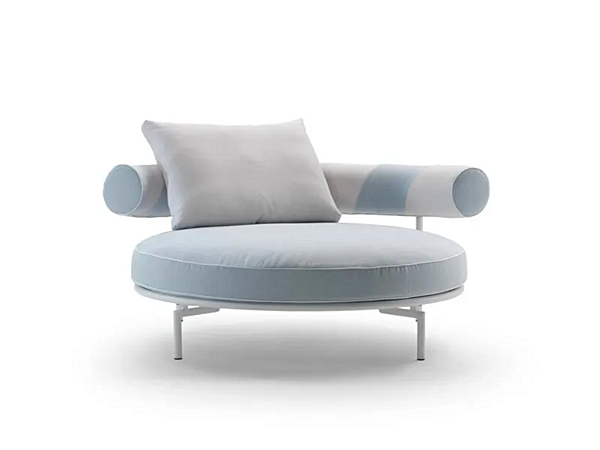 Runder Gartensofa aus Stoff FLEXFORM Supermax Outdoor Fabrik FLEXFORM aus Italien. Foto №8