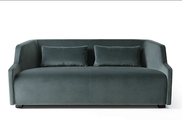 Zweisitzer Samtsofa mit weicher Rückenlehne Gallotti&Radice FIRST Fabrik Gallotti & Radice aus Italien. Foto №1
