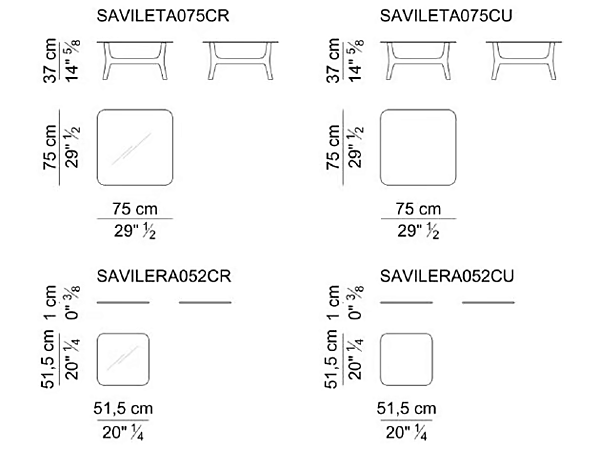 Quadratischer Couchtisch aus Kristall i 4 Mariani Savile Row Fabrik i 4 Mariani aus Italien. Foto №4