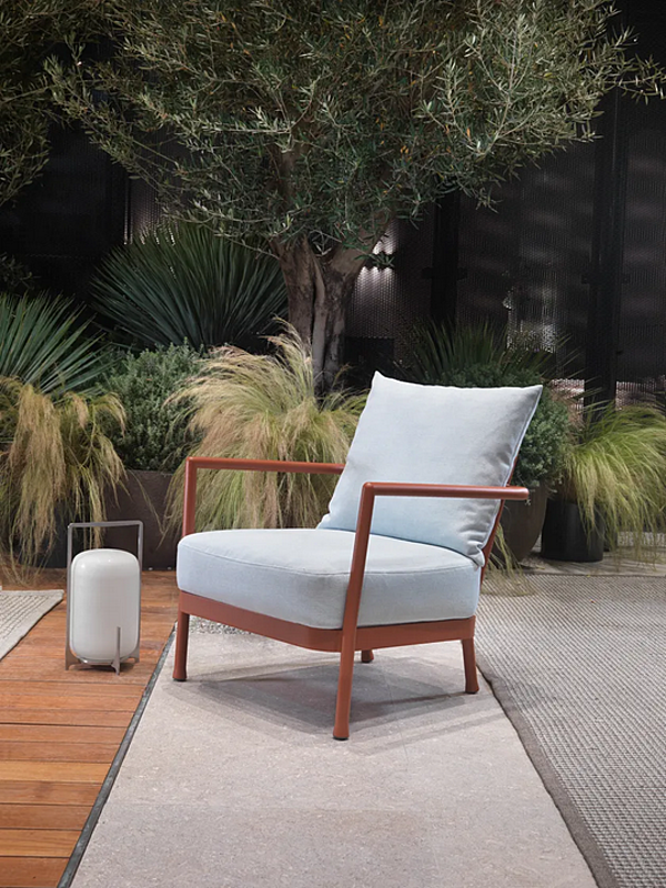 Gartenarmchair aus Aluminium und Stoff Camargue FLEXFORM 2A6C1 Fabrik FLEXFORM aus Italien. Foto №5
