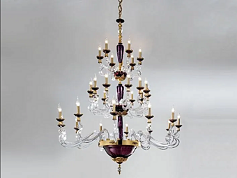 Kronleuchter mit Swarovski-Kristallen Barocco L12 12 6 Euroluce Lampadari
