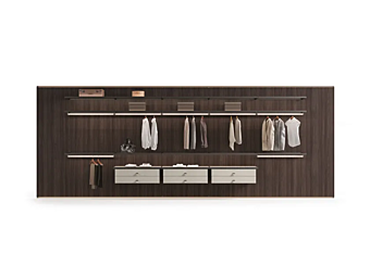 Holzboiserie mit integrierter Beleuchtung Palo Alto MisuraEmme Fabrik MisuraEmme aus Italien