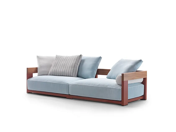Ecksofa für den Garten aus Stoff FLEXFORM MILOS Fabrik FLEXFORM aus Italien. Foto №6