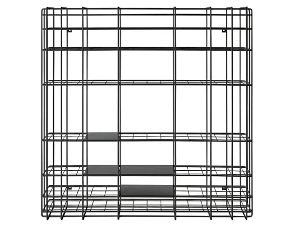 Wandmontiertes Bücherregal aus Eisen Leyva Saba Fabrik SABA aus Italien. Foto №2