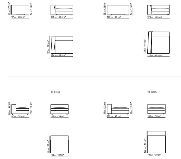 Ecksofa aus Stoff mit abnehmbarem Bezug FLEXFORM Armand Fabrik FLEXFORM aus Italien. Foto №7