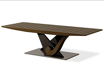 Rechteckiger Esstisch aus massivem Holz Marlon Martini Interiors Fabrik MARTINI INTERIORS aus Italien