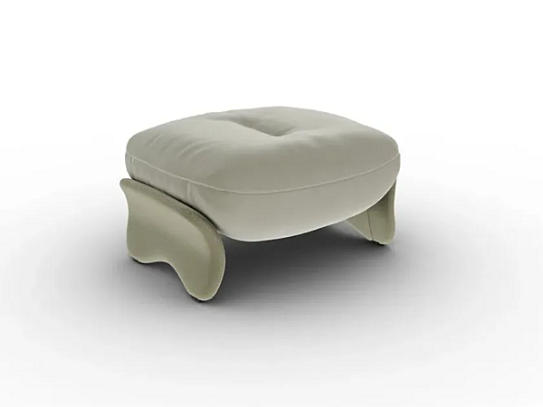 Lederpouf Squash POLTRONA FRAU Fabrik POLTRONA FRAU aus Italien. Foto №8