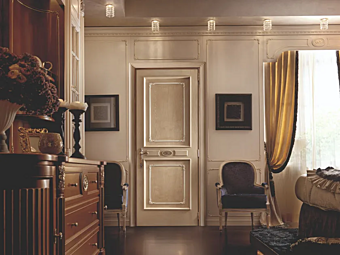 Holztür mit Beschlägen Bramante Martini Interiors Fabrik MARTINI INTERIORS aus Italien