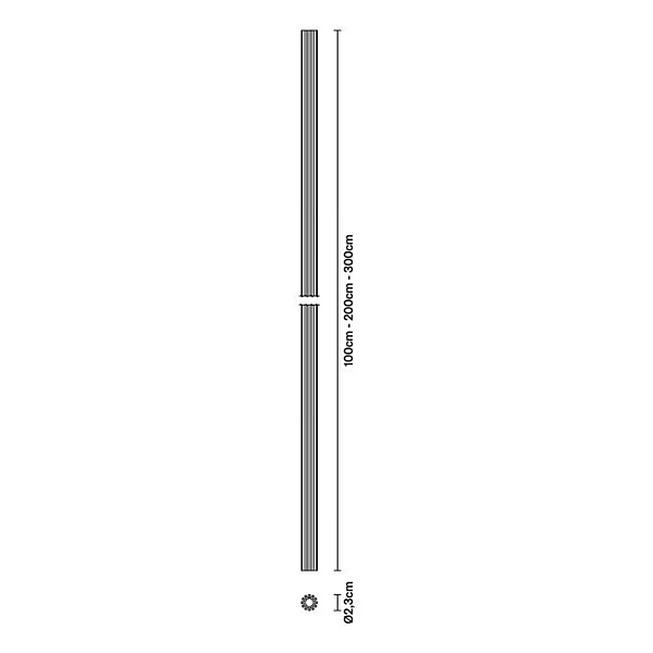 LED Pendelleuchte aus Aluminium Fabbian Freeline F44 Fabrik Fabbian aus Italien. Foto №11