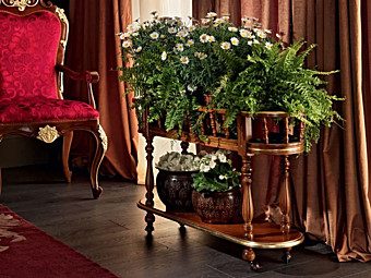 Pflanzentopf aus massivem Holz Modenese Luxury Interiors 11639 Fabrik MODENESE GASTONE aus Italien