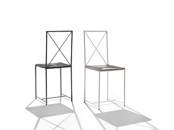 Polyesterstuhl Moka für den Außenbereich FLEXFORM Fabrik FLEXFORM aus Italien