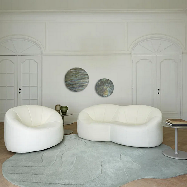 Zweisitzer Sofas aus Stoff mit weicher Rückenlehne LIGNE ROSET PUMPKIN 14110205 Fabrik LIGNE ROSET aus Italien. Foto №4