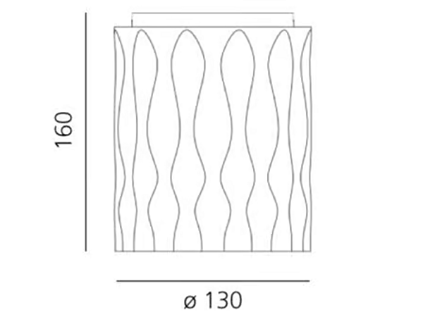 Stehlampe aus extrudiertem Aluminium mit LED Artemide Fiamma 1987010A, 1987020A Fabrik Artemide aus Italien. Foto №4