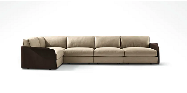 Ecksofa aus Stoff mit weicher Rückenlehne GIORGETTI Fabula Fabrik GIORGETTI aus Italien. Foto №2