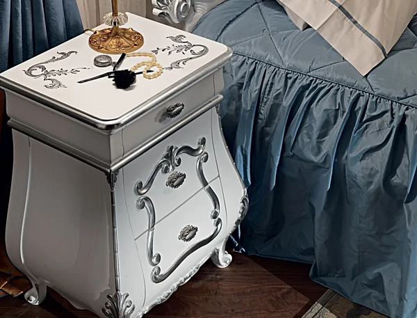 Nachttisch mit Schubladen aus Holz Modenese Luxury Interiors 11211 Fabrik MODENESE GASTONE aus Italien. Foto №1