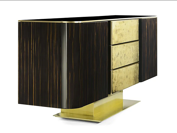 Holzsideboard mit Schubladen MARIONI VINCENT 02728G Fabrik MARIONI aus Italien. Foto №1