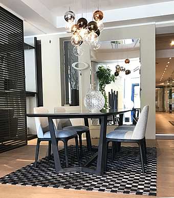 Tisch Tavolo Concorde in Vetro