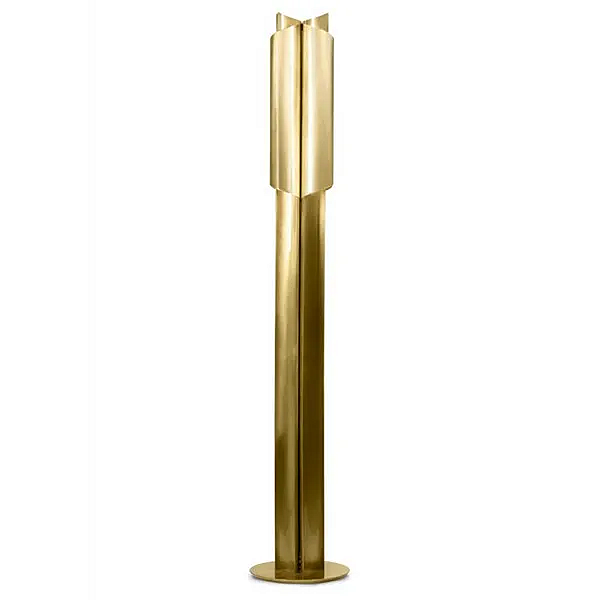 Stehlampe aus Messing mit einzigartigem Design BRABBU CYRUS Fabrik BRABBU aus Italien. Foto №3