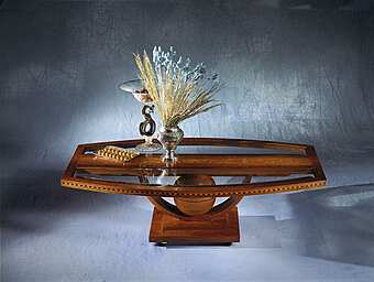 Kaffeetisch aus Holz CARPANELLI I ROSONI Fabrik CARPANELLI aus Italien