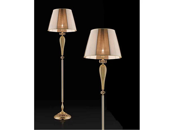 Kristall Stehlampe Sheen PT1 Euroluce Lampadari Fabrik EUROLUCE LAMPADARi aus Italien. Foto №1