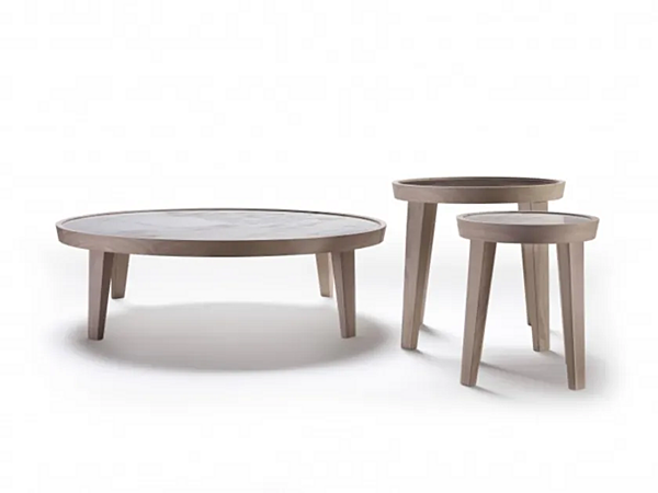 Kaffeetisch aus Holz FLEXFORM DIDA Fabrik FLEXFORM aus Italien. Foto №1