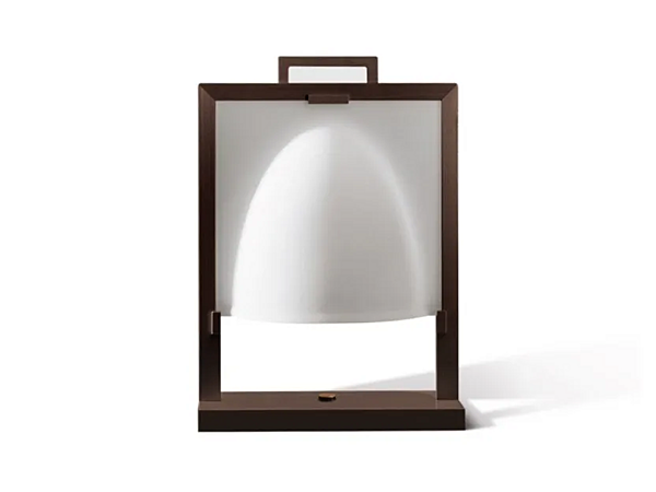 Tischlampe aus Holz und Glas GIORGETTI Nao 45500 Fabrik GIORGETTI aus Italien. Foto №1