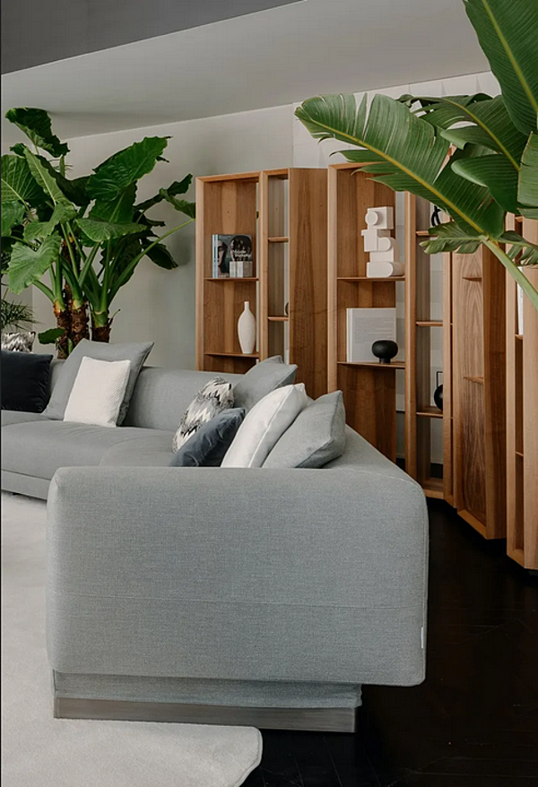 Wandregal aus Walnuss mit Trennfunktion Gallotti&Radice PRISM Fabrik Gallotti & Radice aus Italien. Foto №7