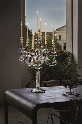 Kristallkerzenhalter Alicante Euroluce Lampadari Kristallkerzenhalter Alicante Euroluce Lampadari Fabrik EUROLUCE LAMPADARi aus Italien