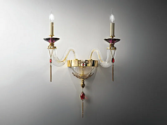 Wandleuchte mit Swarovski-Kristallen Julienne A2 Euroluce Lampadari