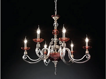 Kronleuchter mit Swarovski-Kristallen Lyra L6 Euroluce Lampadari