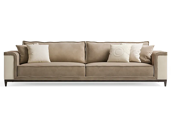 Vierplätziges Sofa aus Nubuk mit weicher Rückenlehne Starlight CPRN HOMOOD ST770 Fabrik CPRN HOMOOD aus Italien. Foto №1