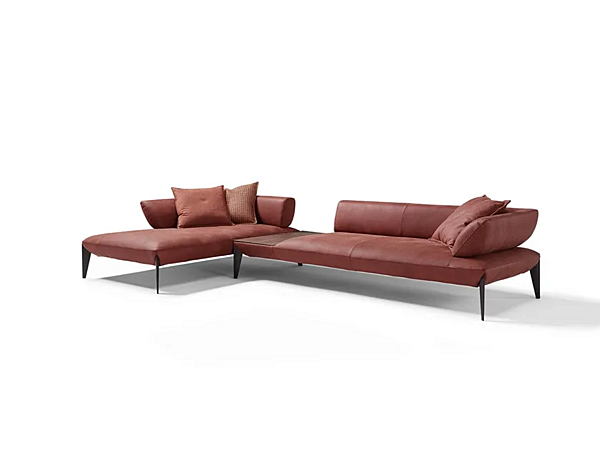 Ecksofa mit integriertem Couchtisch Egoitaliano Avenue Fabrik Egoitaliano aus Italien. Foto №2