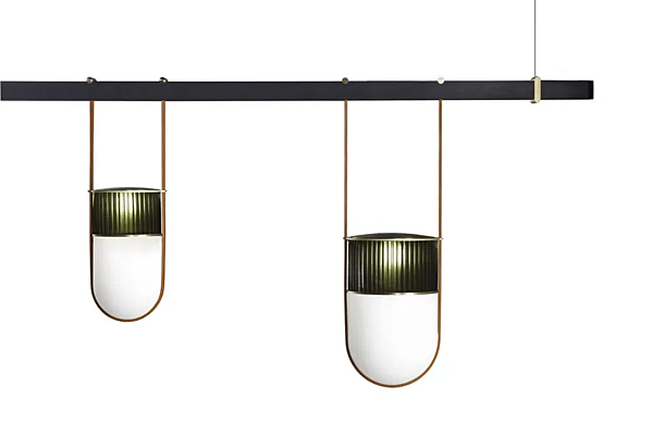 Pendelleuchte aus Metall mit modernem Design POLTRONA FRAU XI Fabrik POLTRONA FRAU aus Italien. Foto №2