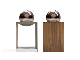 Tischlampe aus Holz Spaziotempo GIORGETTI GA324G