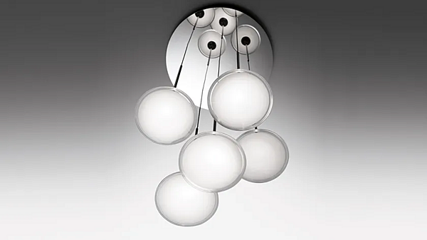 Pendelleuchte aus Methacrylat LED Orsa Cluster Artemide Fabrik Artemide aus Italien. Foto №5